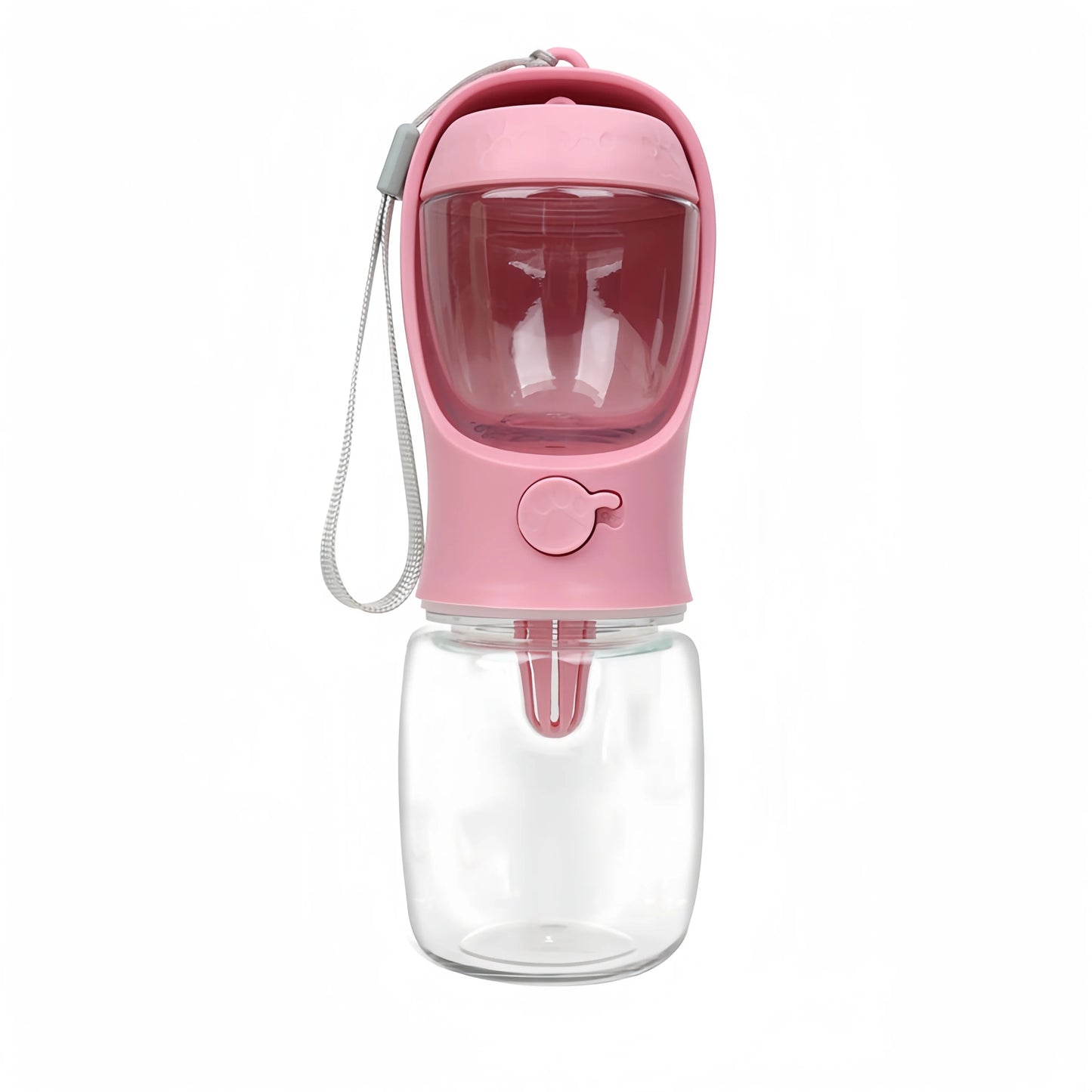 2 in 1 350Ml Portable Food Grade Material Dog Cat Travel Pet Water Cup Bottle with Food Dispenser Water Bottle for Dog