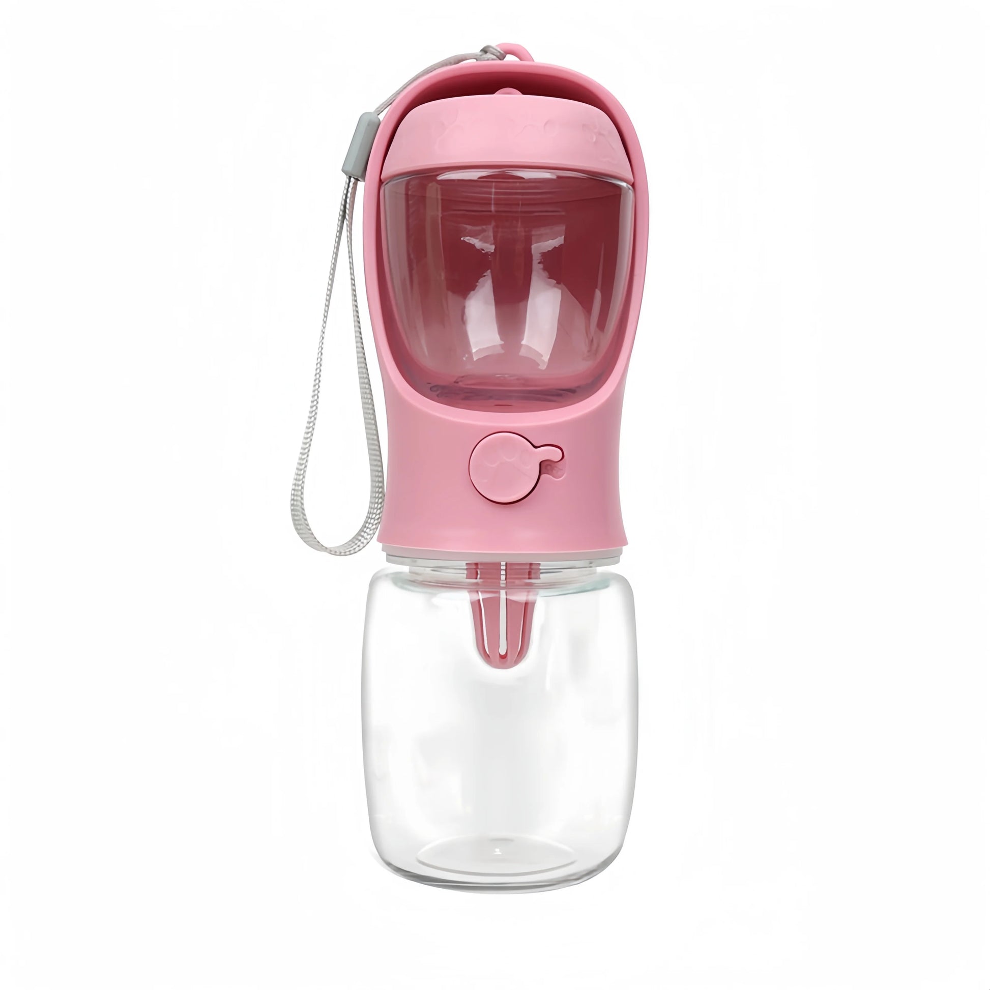 2 in 1 350Ml Portable Food Grade Material Dog Cat Travel Pet Water Cup Bottle with Food Dispenser Water Bottle for Dog