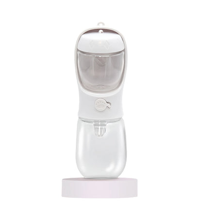 2 in 1 350Ml Portable Food Grade Material Dog Cat Travel Pet Water Cup Bottle with Food Dispenser Water Bottle for Dog